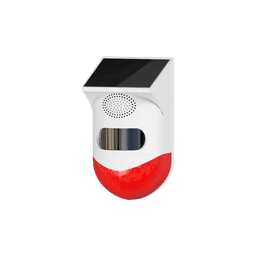 SecureX Solar Siren PIR wireless security device