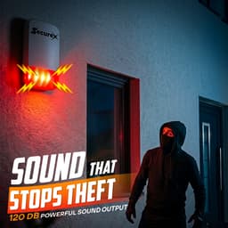 Wireless Siren With Light & Backup (big) thumbnail 2