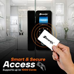 Biometric Glass Door Lock New thumbnail 3